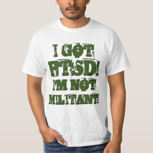 IK HEB PTSD T-SHIRT (Voorkant)