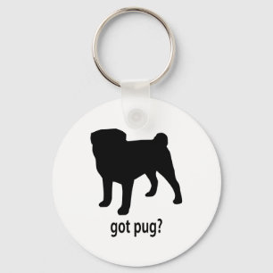Ik heb Pug Sleutelhanger