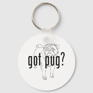 Ik heb Pug Sleutelhanger