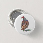 Ik heb RECYCLEN Ronde Button 3,2 Cm (Voorkant /achterkant)