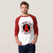 Ik heb RED DRAAG... Bewustmaking T-shirt (Voorkant volledig)