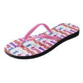 Ik heb repetitieve Teenslippers (Schuin)