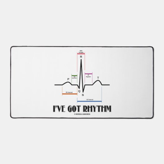 Ik heb Rhythm ECG ECG Electrocardiogram Bureaumat (Voorkant)