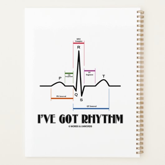 Ik heb Rhythm ECG ECG Electrocardiogram Planner (Achterkant)
