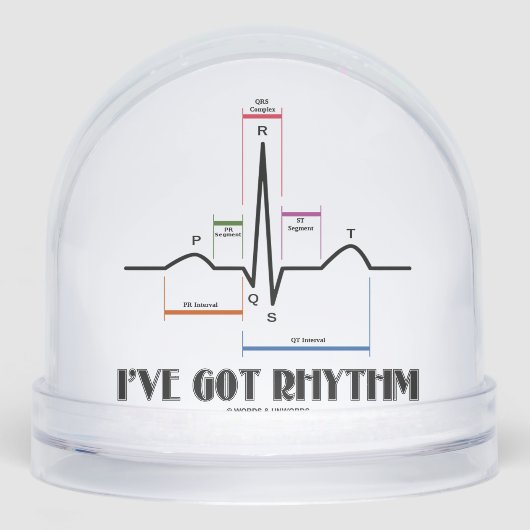 Ik heb Rhythm ECG ECG Electrocardiogram Sneeuwbol (Voorkant)