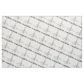 Ik heb Rhythm ECG ECG Electrocardiogram Stof (Fat Quarter)