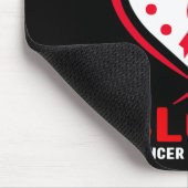 Ik heb rood Draag voor mijn bewustzijn van stiefva Muismat (Hoek)