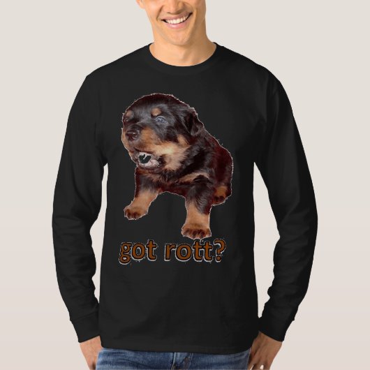 Ik heb Rottweiler eigenaar T-shirt (Voorkant)