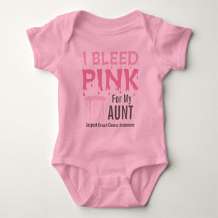 Ik heb roze voor mijn tante Borstkanker Romper