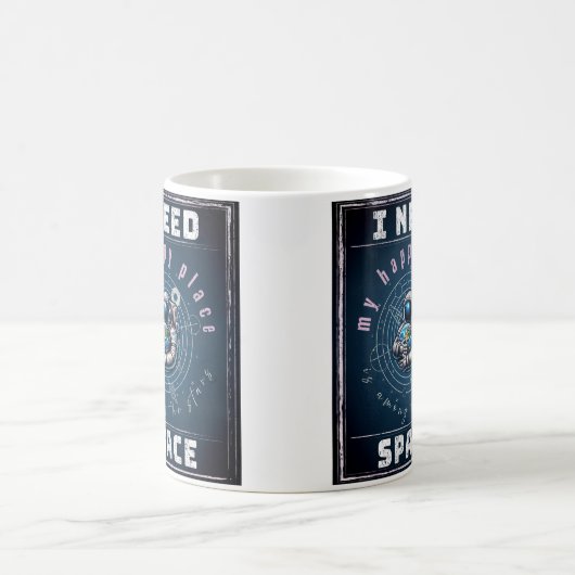 Ik heb ruimte, astronomie liefhebber, planeet Aard Magische Mok (Center)