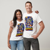 Ik heb ruimte Funny Frog Astronaut T-Shirt (Unisex)