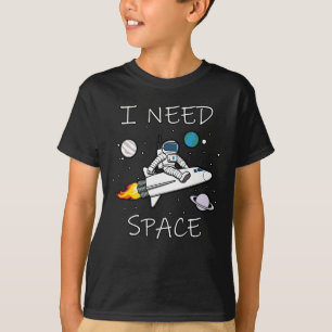 Ik heb ruimte grappig astronaut ontwerp t-shirt