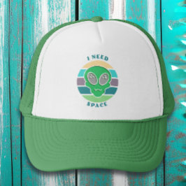 Ik heb ruimte nodig | Grappige  buitenaardse woord Trucker Pet