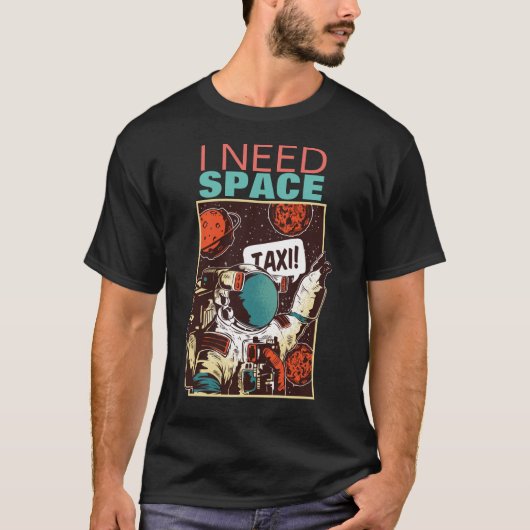 Ik heb ruimte nodig - Grappige introvert PPE-ruimt T-shirt (Voorkant)
