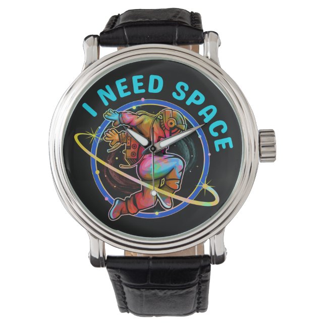 IK HEB RUIMTE NODIG  HORLOGE (Voorkant)