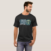 Ik heb ruimte sociale vervorming van Alien T-Shirt (Voorkant volledig)