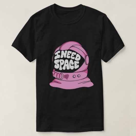 Ik heb ruimte T-shirt (Design voorkant)