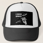 Ik heb ruimtevaartgeek nodig trucker pet (Voorkant)