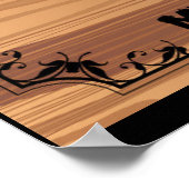 Ik heb Sasquatch in Michigan's Boven-Schiereiland Poster (Hoek)