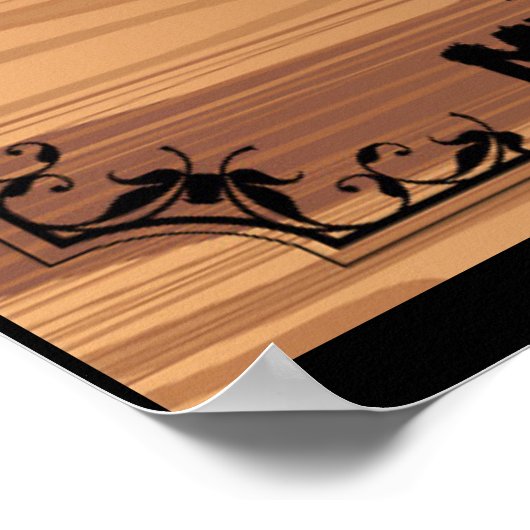 Ik heb Sasquatch in Michigan's Boven-Schiereiland Poster (Hoek)