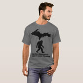 Ik heb Sasquatch in Michigan's Boven-Schiereiland  T-shirt (Voorkant volledig)