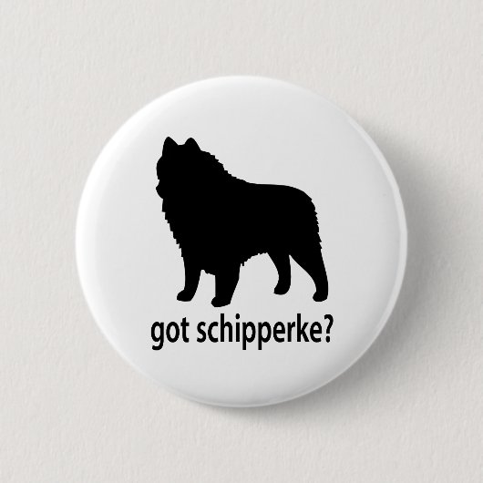 Ik heb Schipperke Ronde Button 5,7 Cm (Voorkant)