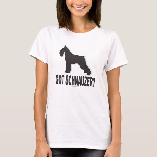 Ik heb Schnauzer. T-shirt (Voorkant)