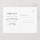 Ik heb Script New Home Foto Wijzigen van adres ver Aankondigingskaart (Achterkant)