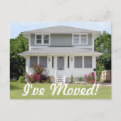 Ik heb Script New Home Foto Wijzigen van adres ver Aankondigingskaart (Voorkant)