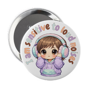 Ik heb sensorische problemen Pin Button Badge