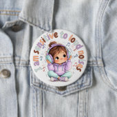 Ik heb sensorische problemen Pin Knop Badge Ronde Button 4,0 Cm (In situ)