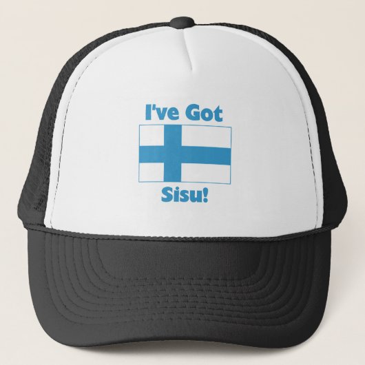 Ik heb Sisu Trucker Pet (Voorkant)