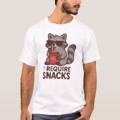 IK HEB SNACKS NODIG T-SHIRT (Voorkant)