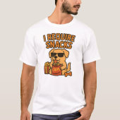 IK HEB SNACKS NODIG T-SHIRT (Voorkant)