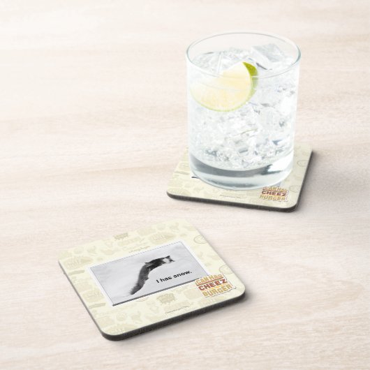 Ik heb sneeuw. bier onderzetter (Rechterzijde)