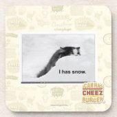 Ik heb sneeuw. bier onderzetter (Voorkant)