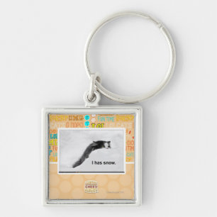 Ik heb sneeuw. sleutelhanger