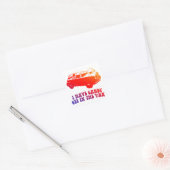 Ik heb Snoep, ga naar de Van Vierkante Sticker (Envelop)