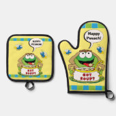 Ik heb soep ovenwant & pannenlap set (Voorkant)