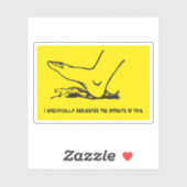 Ik heb specifiek het tegenovergestelde van deze Me Sticker (Vel)