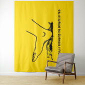 Ik heb specifiek het tegenovergestelde van deze Me Wandkleed (In situ)