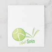 Ik heb spin plaatskaartje (Buitenkant ongevouwen)