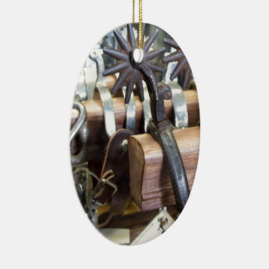 Ik heb Spurs Keramisch Ornament (Rechts)