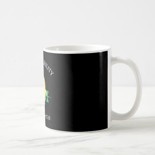 Ik Heb Stabiliteit Grappige Kip Flebotomie Tech Ph Koffiemok (Rechts)