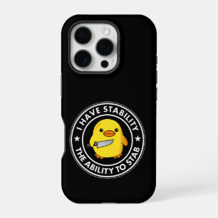 Ik heb stabiliteit vermogen om grappig te steken iPhone 16 pro hoesje
