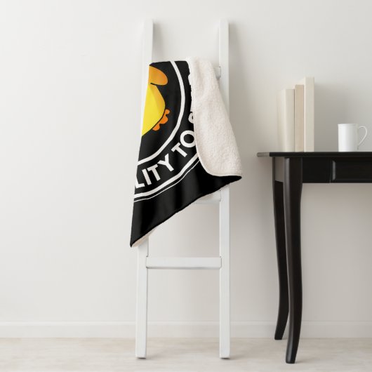 Ik heb stabiliteit vermogen om grappig te steken sherpa deken (In situ)