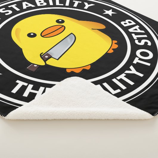 Ik heb stabiliteit vermogen om grappig te steken sherpa deken (3/4)