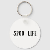 Ik heb standaard aluminium Sleutelhanger (Achterkant)