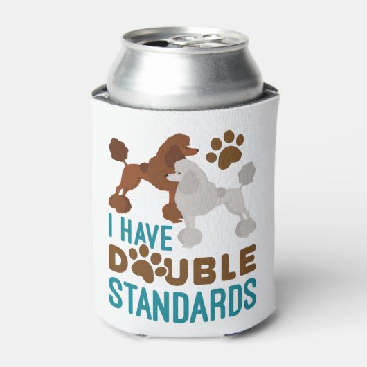 Ik heb standaard dubbele standaard blikjeskoeler (Blikje Voorkant)