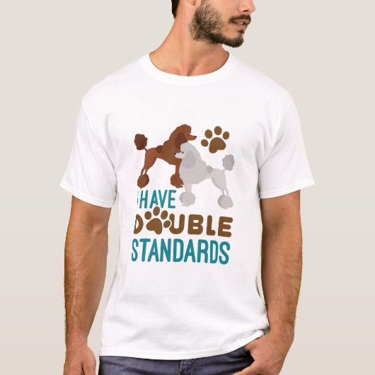 Ik heb standaard dubbele standaard t-shirt (Voorkant)